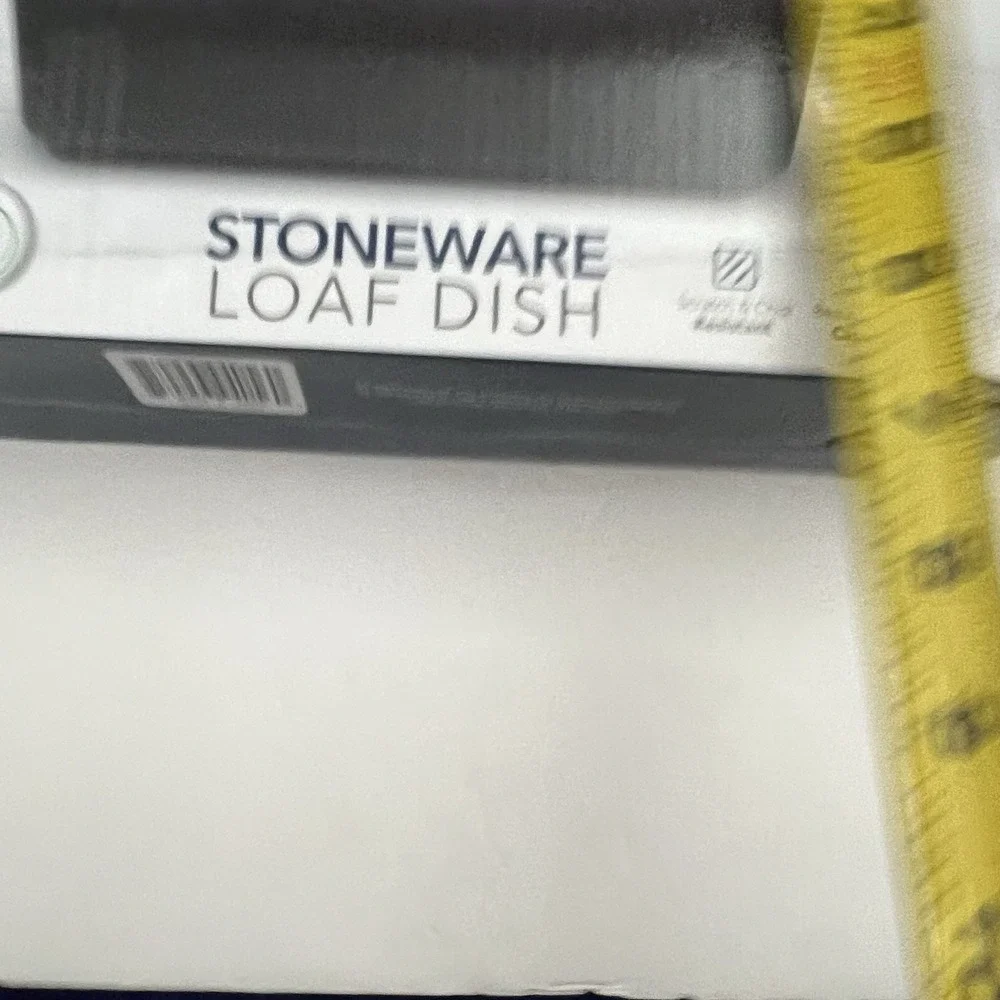 Elise for Elise Stoneware Loaf Dish Navy Blue Casserole Pan Oven Safe 500F‎ New
